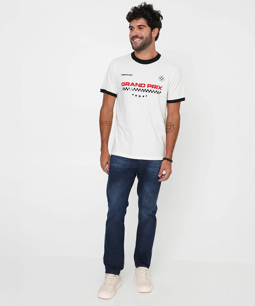 Image_Calça Masculina Jeans Slim Bolsos Gangster Azul