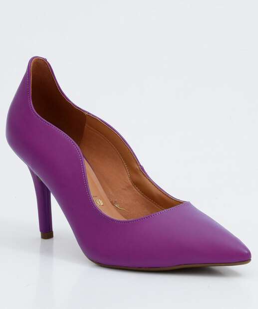 Scarpin Feminino Salto Fino Bico Fino Vizzano