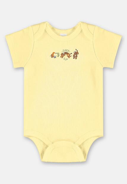Body em Suedine para Bebê Menino Up Baby