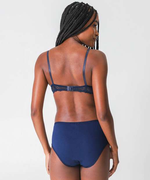 Kit 2 Calcinhas Alta Marisa Branco