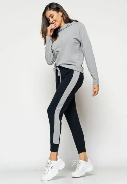 Casaco  Comfy Com Capuz Moletinho Mescla