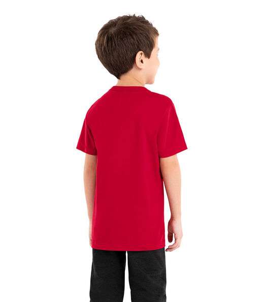 Camiseta Infantil Masculina Básica Rovitex Kids Vermelho