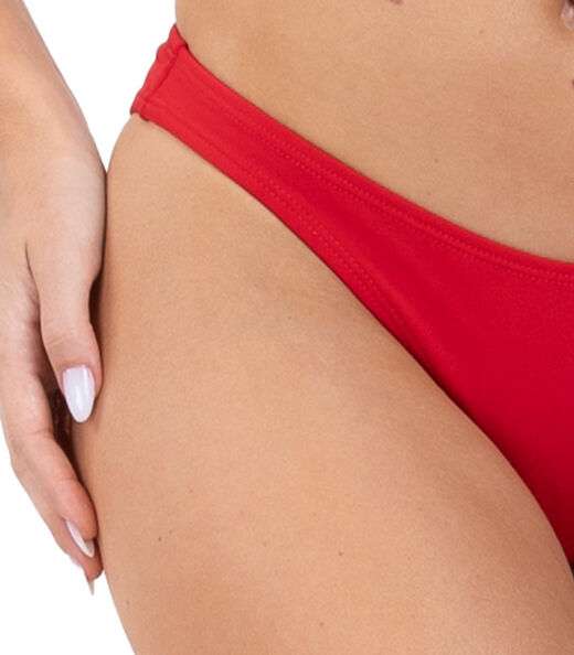 Calcinha Biquíni Básica Uni Femme Vermelho