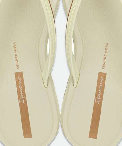 Chinelo Feminino Ipanema Glow Bege