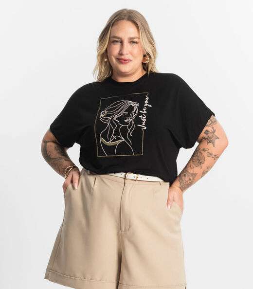 Image_Blusa Feminina Manga Morcego Secret Glam Preto