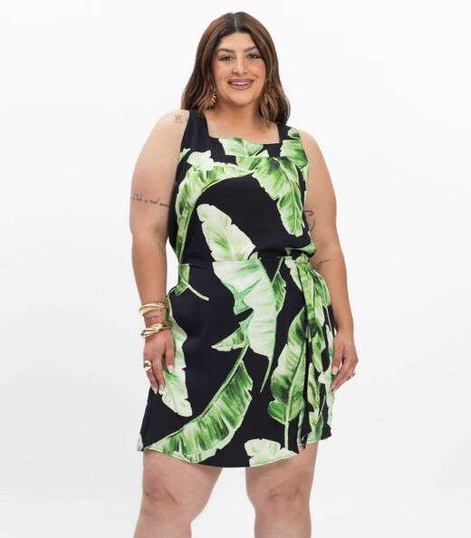 Image_Shorts Saia Feminino Plus Size Secret Glam Preto