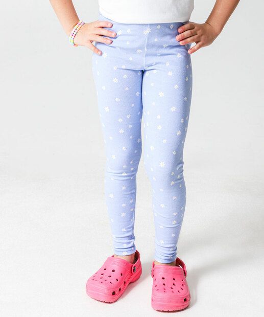 Calça Infantil Legging Margarida Marisa Tam 4 a 10 Azul