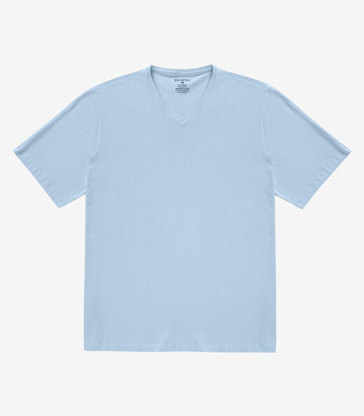 Camiseta Plus Size Masculina Diametro Azul