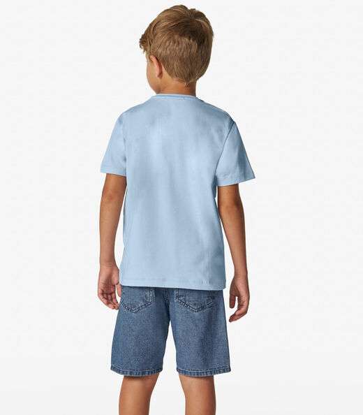 Conjunto Camiseta com Bermuda Trick Nick Azul