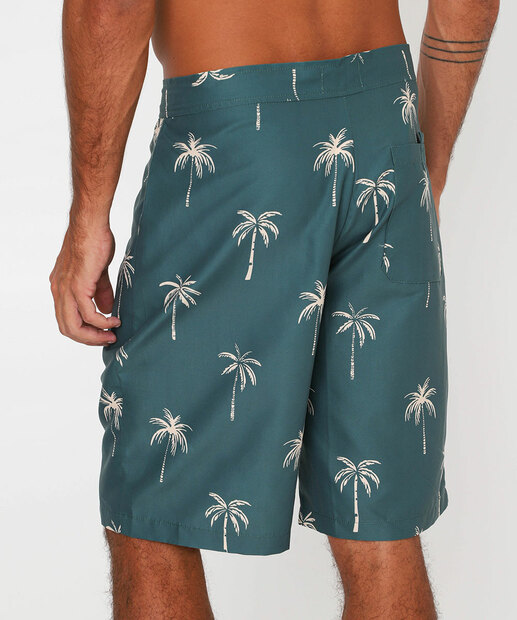 Bermuda Masculina Surf Coqueiros Marisa Verde