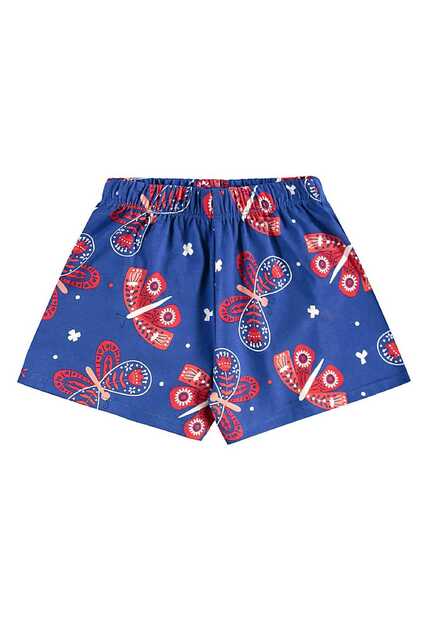 Conjunto Bata e Short Menina Bee Loop