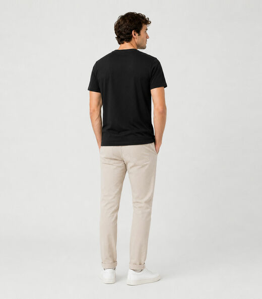 Camiseta Masculina Com Estampa Select Preto