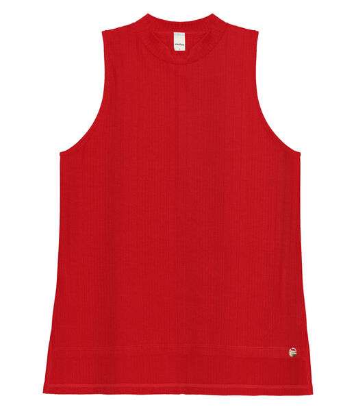 Regata Feminina Básica Rovitex Vermelho