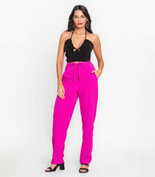 Top Feminino De Alça Endless Preto