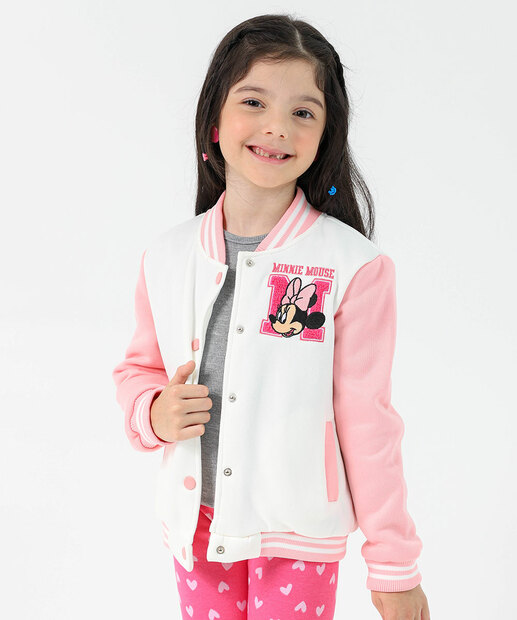 Image_Jaqueta Bomber Infantil Minnie Marisa Tam 4 a 10 Rosa