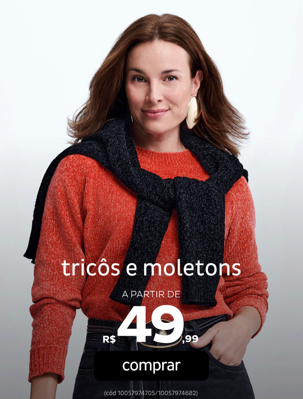 Mães - Tricôs e Moletons a partir de R$49,99