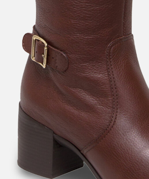 Bota Feminina Cano Alto Fivela Bottero 