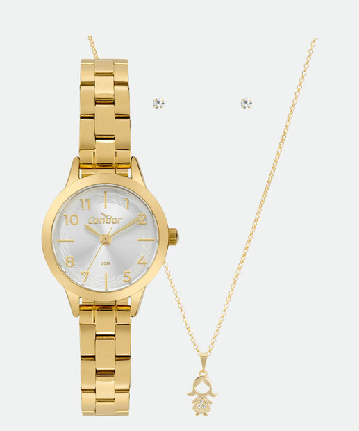 Image_Kit Relógio Feminino Condor CO2035NPGK4K Dourado