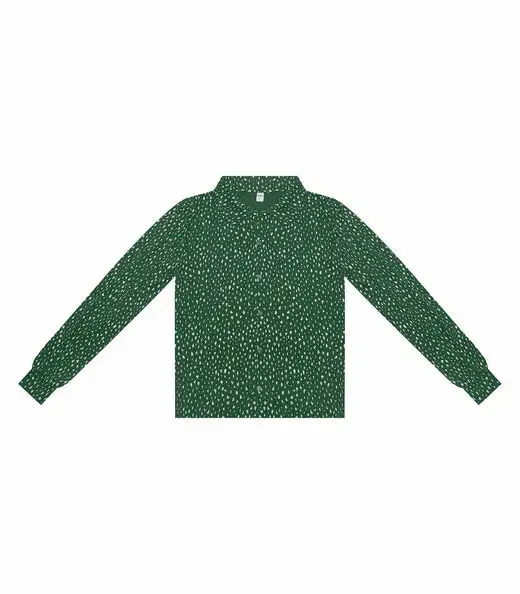 Camisa  Estampada Feminina Rovitex Verde