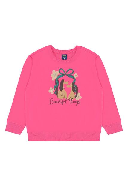 Conjunto Flores e Focinhos Menina Bee Loop