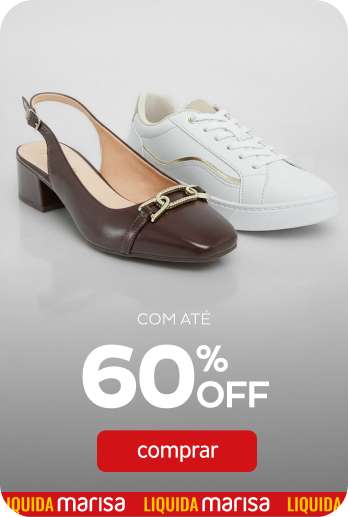Calçados com até 60%