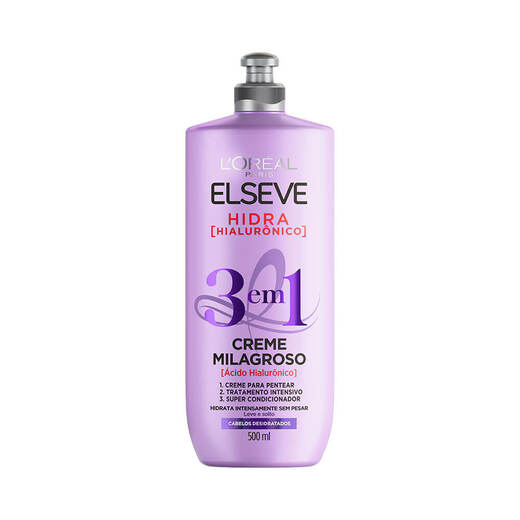 Image_Creme Milagroso Elseve 3 em 1 Hidra Hialurônico 500ml