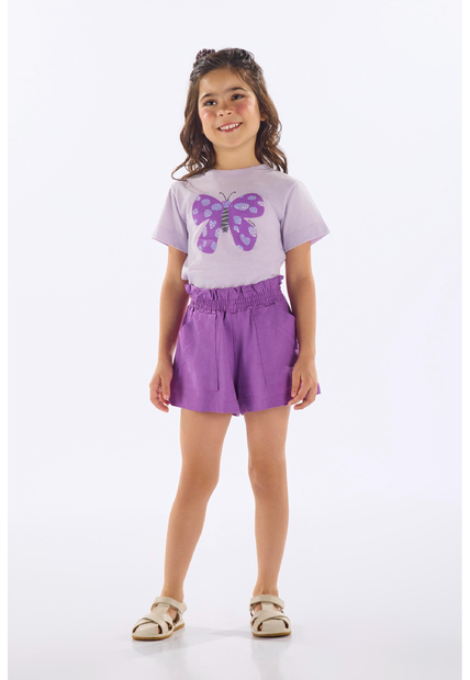 Image_Shorts Infantil em Linho com Elastano Up Baby