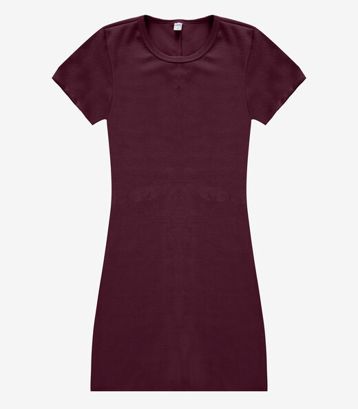 Vestido Feminino Em Tecido Henera Infinita Cor Roxo