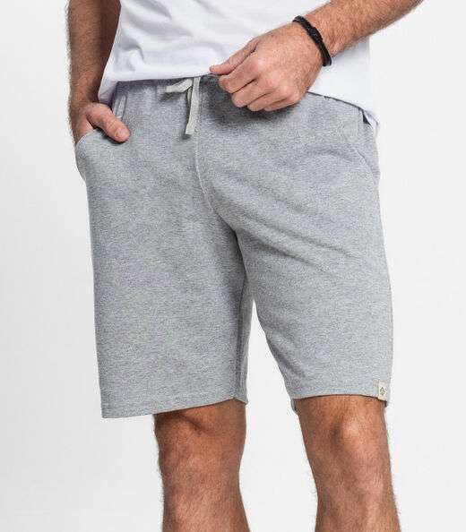 Bermuda Moletom Masculina Select Cinza