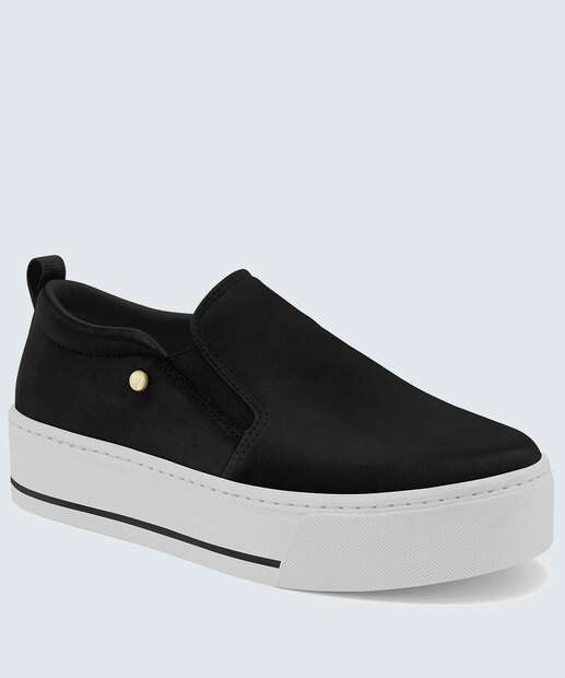 Tênis Slip On Feminino Flatform Ramarim 