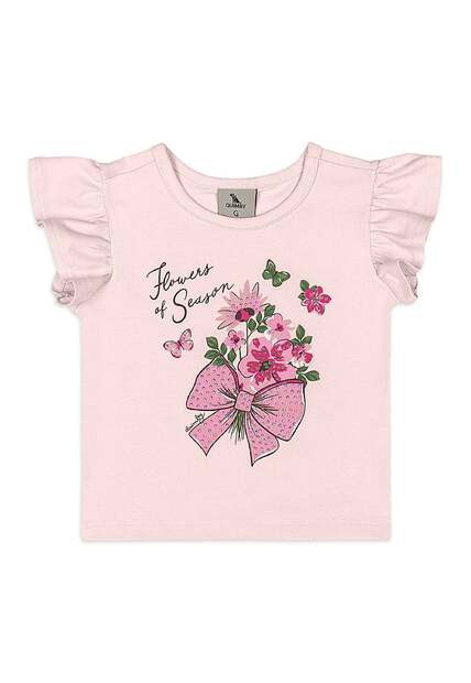 Conjunto Bebê Blusa Short Quimby