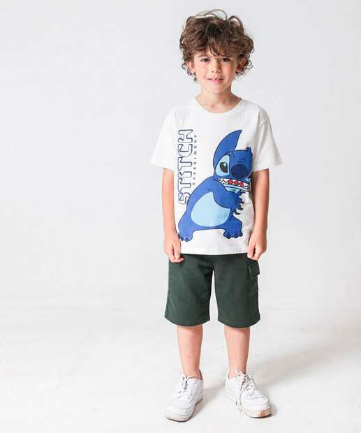 Image_Bermuda Infantil Moletom Cargo Marisa Tam 4 a 10 Verde