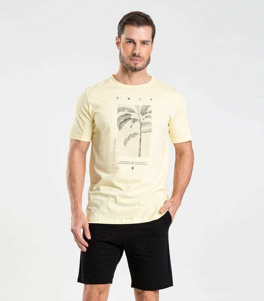 Image_Bermuda em Moletom Masculina Diametro Preto