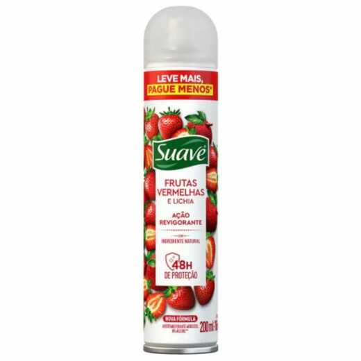 Image_Kit c/9 Unidades de Desodorante Suave Aero Frutas Vermelhas 200ml