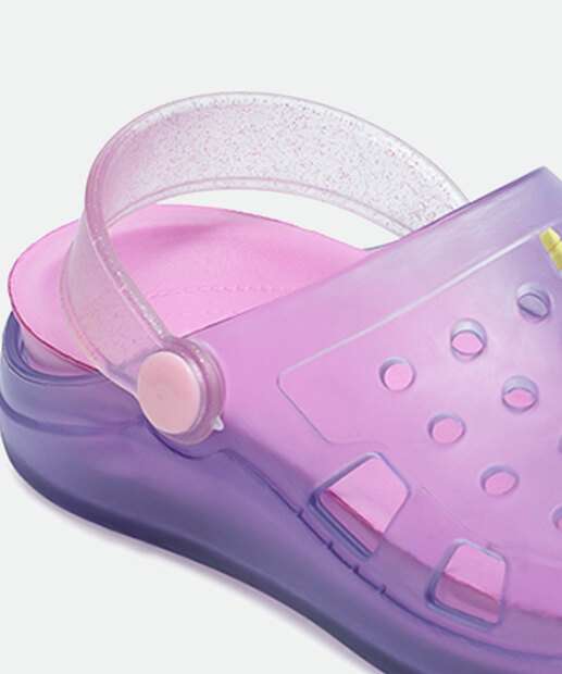 Sandália Infantil Babuche Unicórnio Colorê