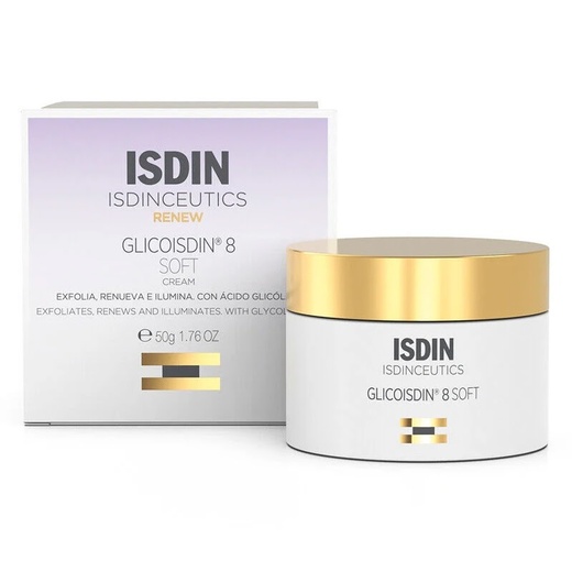 Image_Creme Facial Glicoisdin 8 Soft Isdin 50g