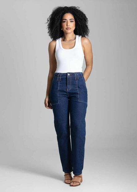 Calça Jeans Sawary Reta - 282059