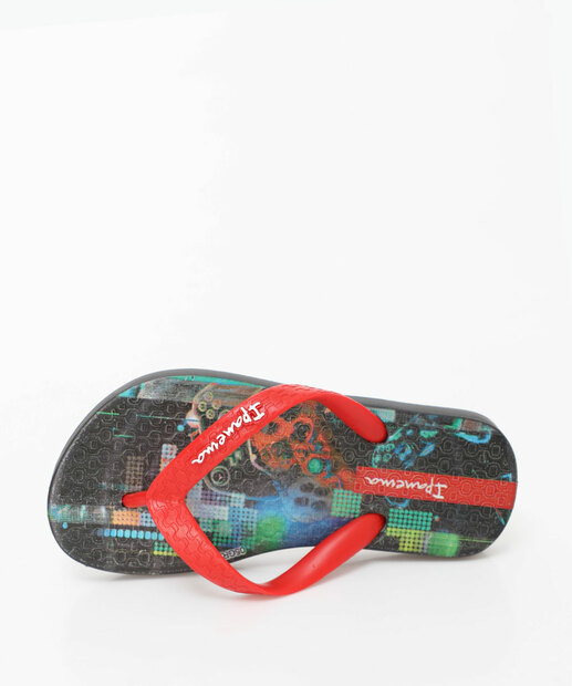 Chinelo Ipanema Infantil Temas Preto 