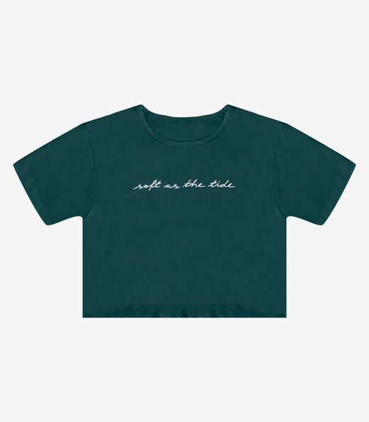 Blusa Feminina em Molecotton Viscose Infinita Cor Verde