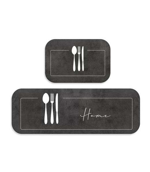 Jogo De Tapetes Para Cozinha Wevans Marrom