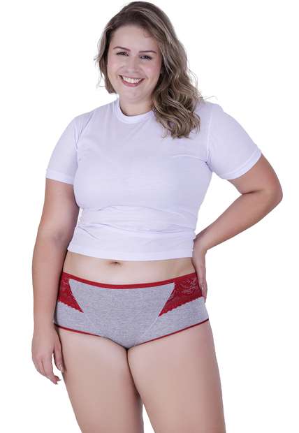 Image_Calcinha Mimo Plus Size Algodão Concept Lingerie Vermelho