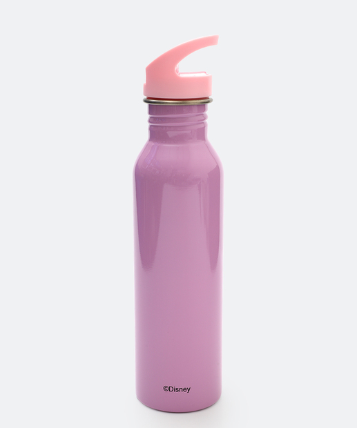 Garrafa Squeeze Alumínio 650ml Stitch Rosa