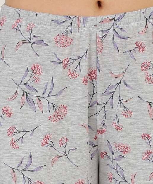 Pijama Feminino Estampa Floral Manga Longa Marisa