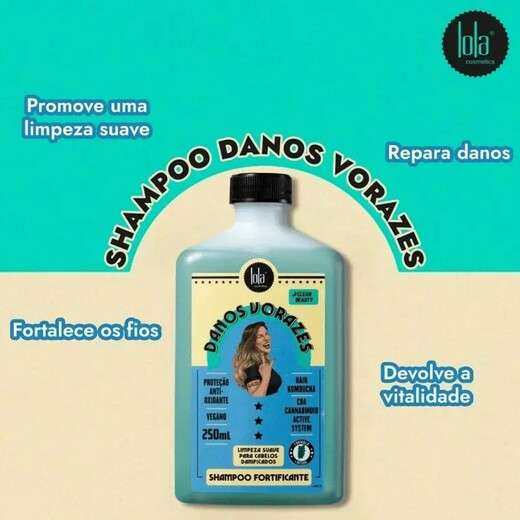Shampoo Lola Fortificante Danos Vorazes 250ml