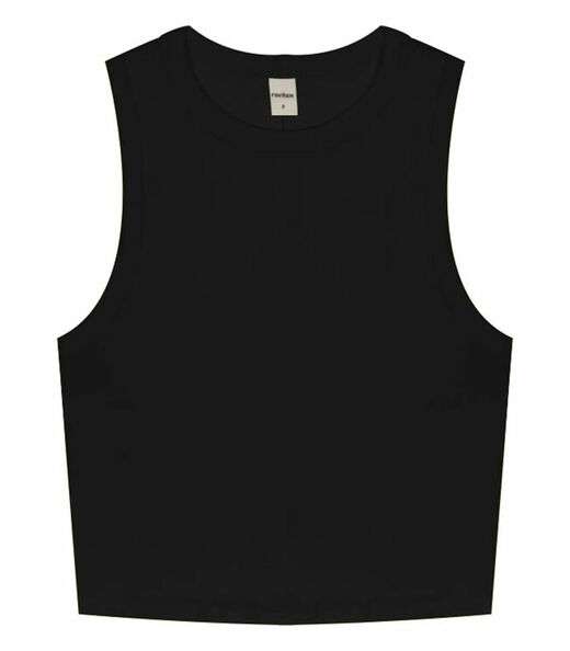 Regata Cropped Feminina Ribana Rovitex Preto