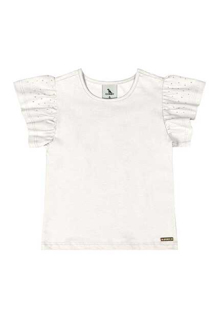 Blusa para Menina com Strass Quimby