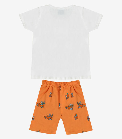 Conjunto Infantil Masculino Select Laranja