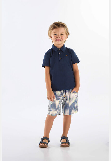 Image_Conjunto Infantil Polo e Bermuda Up Baby