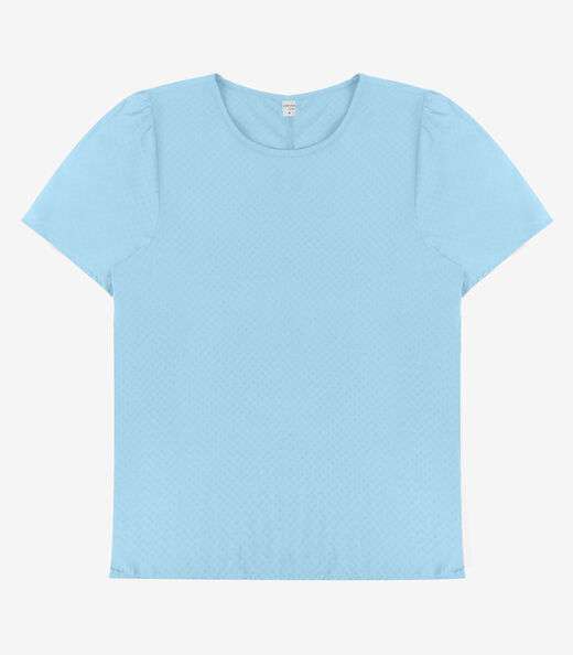 Blusa Feminina Em Viscose Infinita Cor Azul