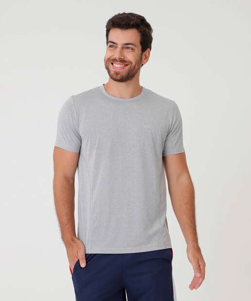 Camiseta Masculina Fitness Manga Curta MR